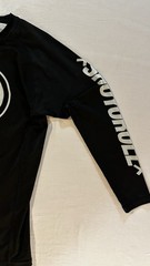SHOYOROLL Batch 141 Federation V3 Long Sleeve Rash Guard BJJ No-Gi Black Large