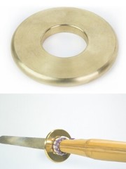 Pure copper TSUBA（Increase the weight） -Kendo supplies Tsuba Kendo accessories
