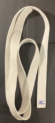 MIZUNO Karate Gi Uniform Fill set With Belt Made In Pakistan￼ 140cm White