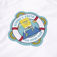 Shoyoroll BJJ Albino and Preto Batch 73 Spongebob White Gi 450 gsm „With Bags”