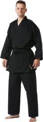 Tokaido Karate Tsunami Black Kata Gi, 12oz American Cut Uniform