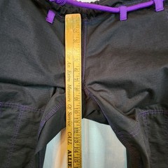 Elite Sports BJJ Gi Pants Rip Stop Black Purple 40″ Waist 27″ Inseam *See Photos