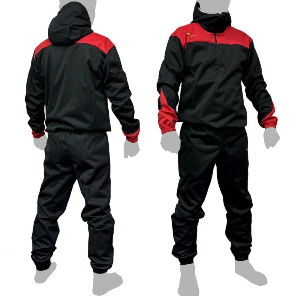 Mizuno Sauna Suit Jacket & Pants Set Weight Loss Training Warm-up Boxing NEW