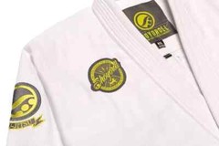White BJJ Gi Shoyoroll Cut Batch 75 SIX BJJ Uniform 450 GSM Premium Jiu Jitsu