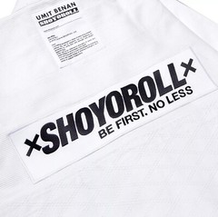 Shoyoroll x Umit Benan V1 BJJ Gi White/Maroon – Batch 107 Kimono 450 GSM