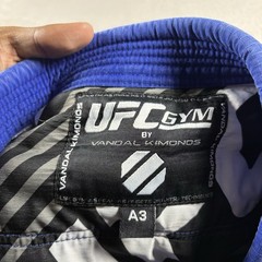UFC Gym Kingz BJJ Jiu Jitsu Gi Jacket Men’s Size A3 Blue Kimono Top
