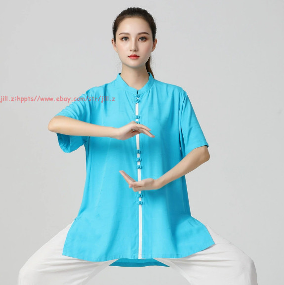 Women’s Cotton Blend Morning Exercise Tai Chi Suit Kung Fu martial arts Uniform