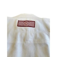 Albino & Preto BJJ Gi Batch 8 White Jiu Jitsu Uniform 450GSM with Bag