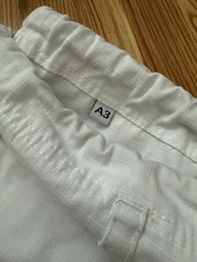Scramble Athlete 2 BJJ Jiu-Jitsu Gi Uniform Set White Adult Unisex A3