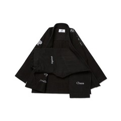 Shoyoroll Albino and Preto TSWT Black BJJ Gi Jiu Jitsu Kimono 450 GSM