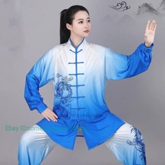 Tai Chi Uniform Traditional Chinese Wushu Kungfu Suit Martial Arts Suit Exercise