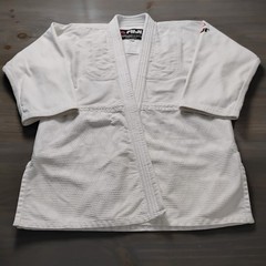 FUJI Gi White Martial Arts Kimono Top Size 3 Jiu Jitsu MMA Karate No Belt
