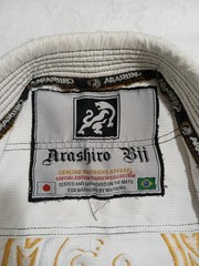 Arashiro Black Brazilian A1 Jiu Jitsu Jacket and Pants Martial Arts
