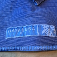 Hayabusa Keikogi Blue Jiu-Jitsu Gi A1 Martial Arts Uniform Top Only Size A1