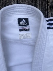 Adidas Brazilian Jiu Jitsu Club Uniform WHITE See All Photos 200