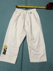 SUN Eclipse Tae Kwon Do Martial Arts Uniform Kids Size 00 White