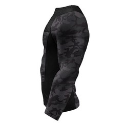 Black Camo No Gi BJJ Jiu Jitsu Rashguard or MMA Shorts Spats Sets For No Gi