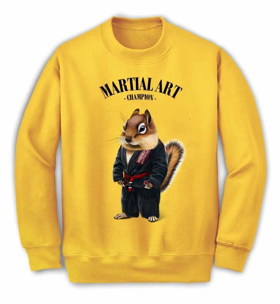 Chipmunk Squirrel Small Animal Martial Arts Master Judo Uniform Karate Uniform