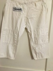 Jiu Jitsu Pro Force Gladiator 100% Cotton White Kimono Gi Size #00 child 10-12