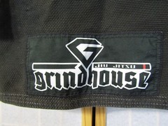 Grindhouse Combat CRNR Combat Corner KIMONO JIU JITZU SET BLACK Y2