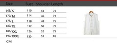 Chinese Waistcoat Wing Chun Sleeveless Vest Martial Arts Buddhist Monks Uniform
