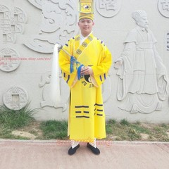 Wudang Taoist Robes Wushu kung Fu Tai Chi Morning Exercise Uniforms With Hat