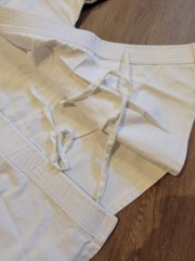 Tokyono Martial Arts Uniform Gi Size 0 White Cotton