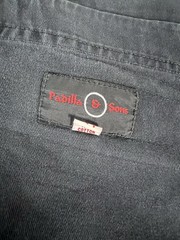 Padilla & Sons Men’s Size A4-Black Pants BJJ 100% Cotton