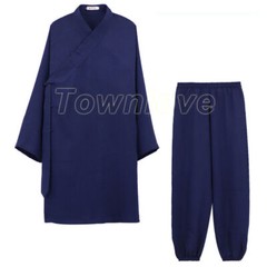 Wudang Taoist Robe Kung Fu Martial Arts Wing Chun Tai Chi Linen Uniform Unisex