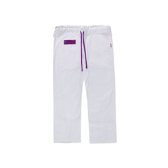 Custom White BJJ Gi 450 GSM Pearl Weave Jacket 10 oz Ripstop Pants Brazilian