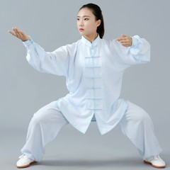 Unisex Chinese Tai Chi Suit Kung Fu Shirt+Pants Wushu Uniform Martial Art Loose