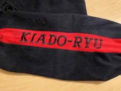 Tron Daniels Kia National Uniform Martial Arts Black Belt Kiado Ryu 2-Piece Set