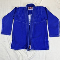 NJJA A3 National Jiu Jitsu BJJ MMA Blue Uniform Top Only No Belt