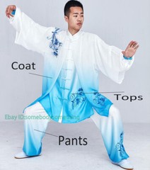 Tai Chi Uniform Women Men Arts Uniform Chinese Traditional Kung Fu Sportswear