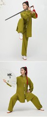 Tai Chi Clothes Wushu Clothing Kung Fu Dress Martial Art Uniform Spring Summer