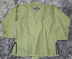 Elite Sports BJJ Gi Jacket A1 Olive Green Jiu Jitsu Kimono Top Lightweight SZ A3