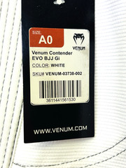 Venum Contender Evo BJJ Gi White Extra Small sz A0 New w Minor Issue SEE INFO