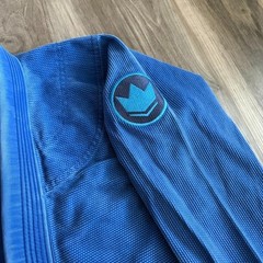 Kingz Brazilian Jiu Jitsu BJJ MMA Gi Size A1 Classic Blue Top Shirt Uniform