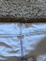 Renzo Gracie size A1 White and Blue Brazilian Jiu-Jitsu Gi with pants