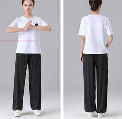 Unisex Tai Chi Suit Kung Fu Wing Chun Morning Exercise Uniform martial arts Sets