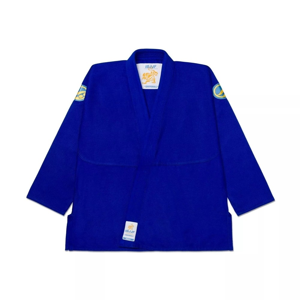 Shoyoroll Blue BJJ Gi Kimono IBJJF 2023 2024 Approved Jiu Jitsu Uniform with Bag