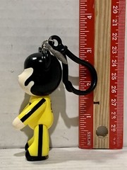MOOTO Bears “Bruce Lee” Martial Arts Keyring Action Figure Key Chain Holder