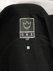 Kingz Kimonos The One BJJ Gi Jacket Top Only Black Sz A3H Sol Academy