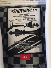 BJJ Gi Shoyoroll Batch #37 Human Chess White JIU JITSU Kimono With Bag