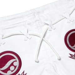 Shoyoroll Batch 107 BJJ Gi V1 Umit Benan White/Maroon 450 GSM – Free Bag