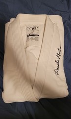 Inverted Gear Comp Heavy BJJ Jiu-Jitsu Gi Set White A4 (Jacket & Pants)