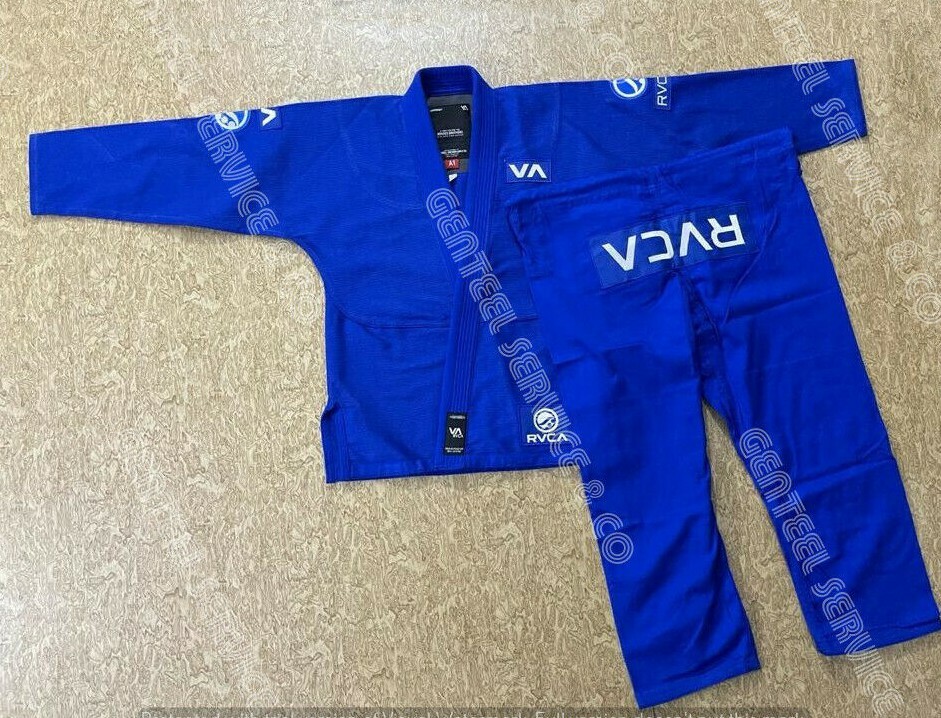 Royal blue Brazilian jiu jitsu uniform custom made high quality bjj kimono A2