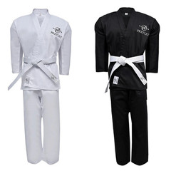 Karate Gi Uniform Lightweight Kids Adults Martial Arts Training Suit & Free Belt