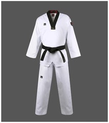 MOOTO BS4.5 Uniform with Black V-Neck WT (World Taekwondo) TKD 4.5 Dobok
