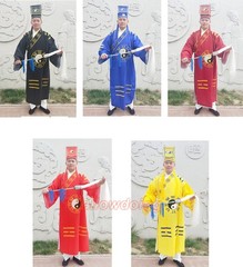 Wudang Taoist Robes Wushu kung Fu Tai Chi Morning Exercise Uniforms With Hat